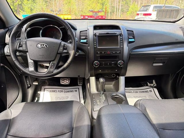 2011 Dark Cherry Kia Sorento SX AWD SUV