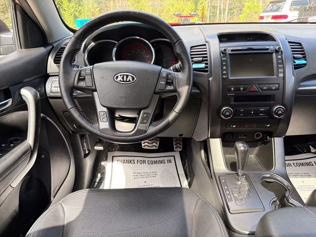 2011 Dark Cherry Kia Sorento SX AWD SUV
