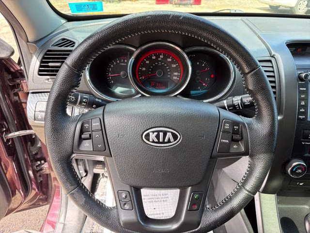 2011 Dark Cherry Kia Sorento SX AWD SUV