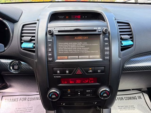 2011 Dark Cherry Kia Sorento SX AWD SUV