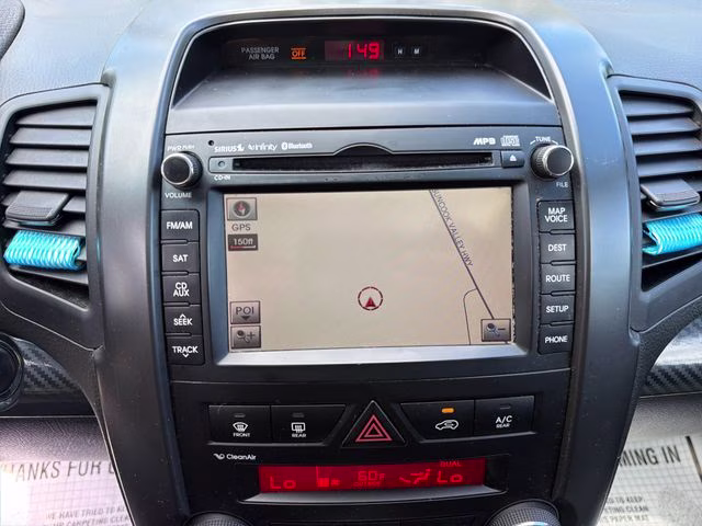 2011 Dark Cherry Kia Sorento SX AWD SUV