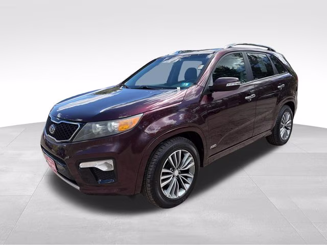 2011 Dark Cherry Kia Sorento SX AWD SUV