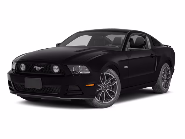 2014 Black Ford Mustang GT Premium RWD Coupe