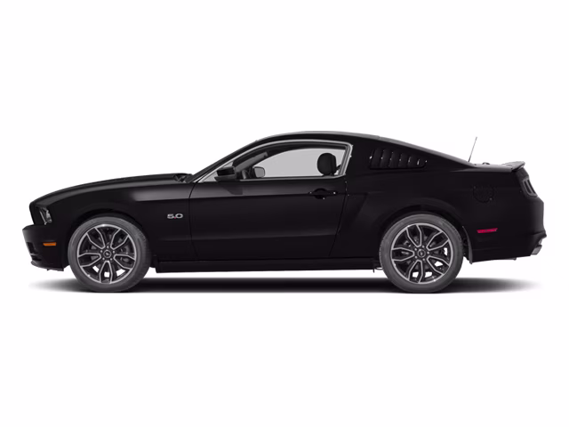 2014 Black Ford Mustang GT Premium RWD Coupe