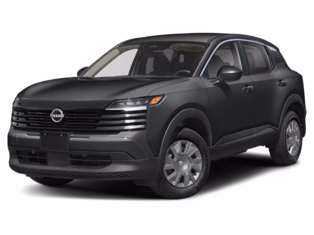 2026 Super Black Nissan Kicks S FWD