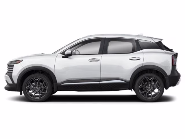 2026 Aspen White Tricoat Nissan Kicks SR FWD
