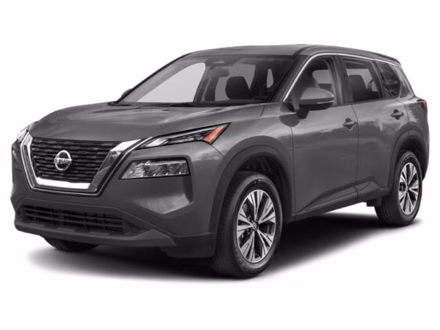 2022 Gun Metallic Nissan Rogue SV FWD