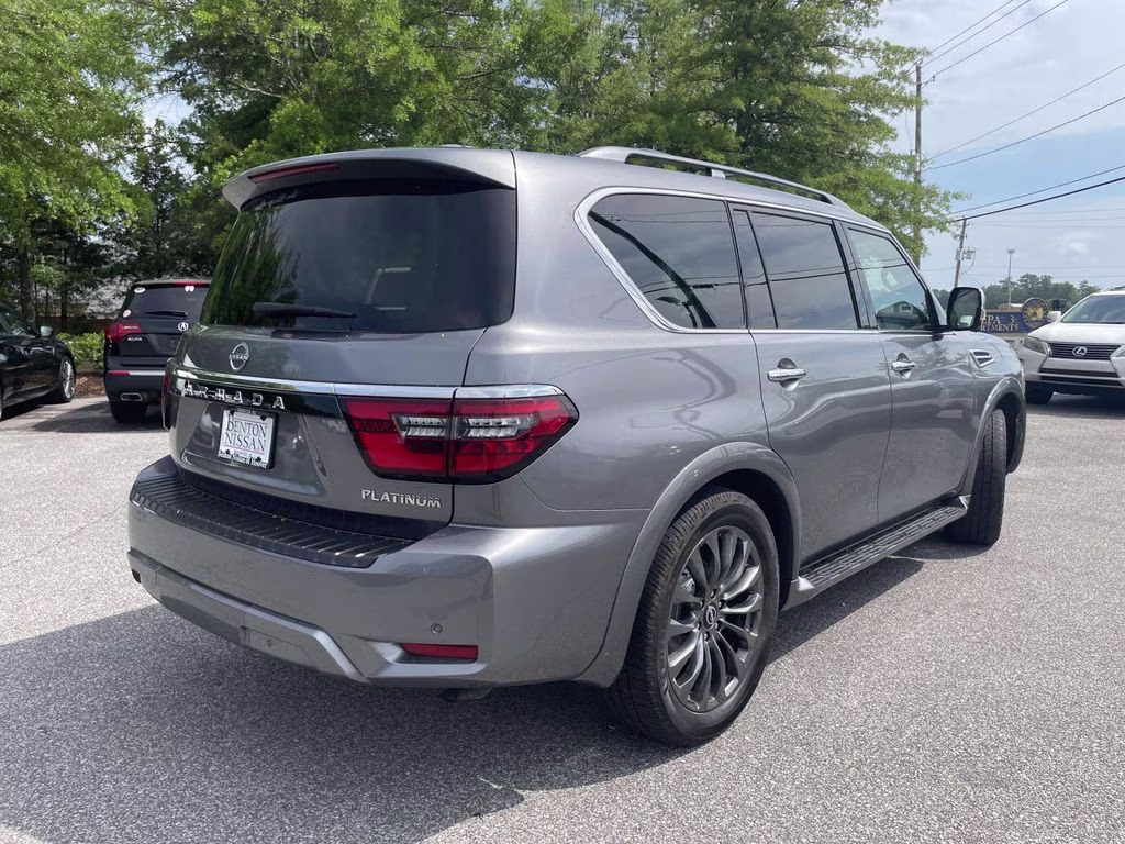2023 Gun Metallic Nissan Armada Platinum 4X4 SUV
