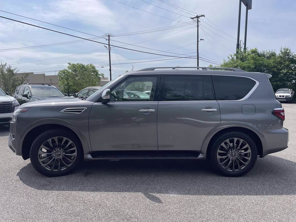 2023 Gun Metallic Nissan Armada Platinum 4X4 SUV