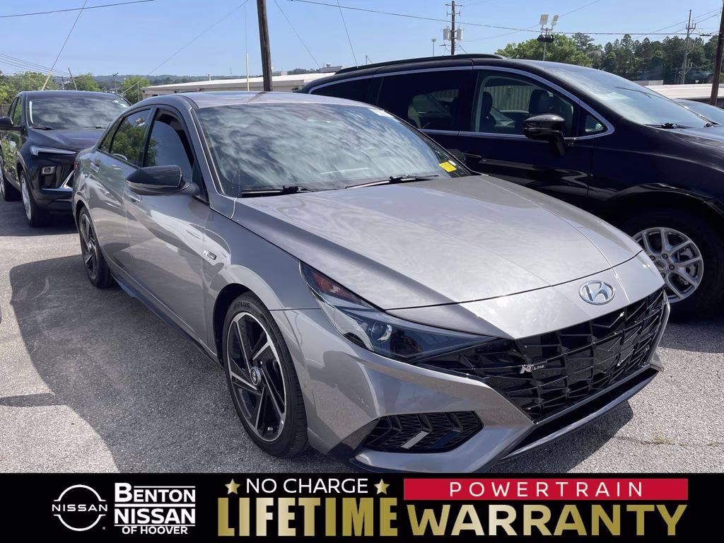 2023 Fluid Metal Hyundai Elantra N Line FWD Sedan