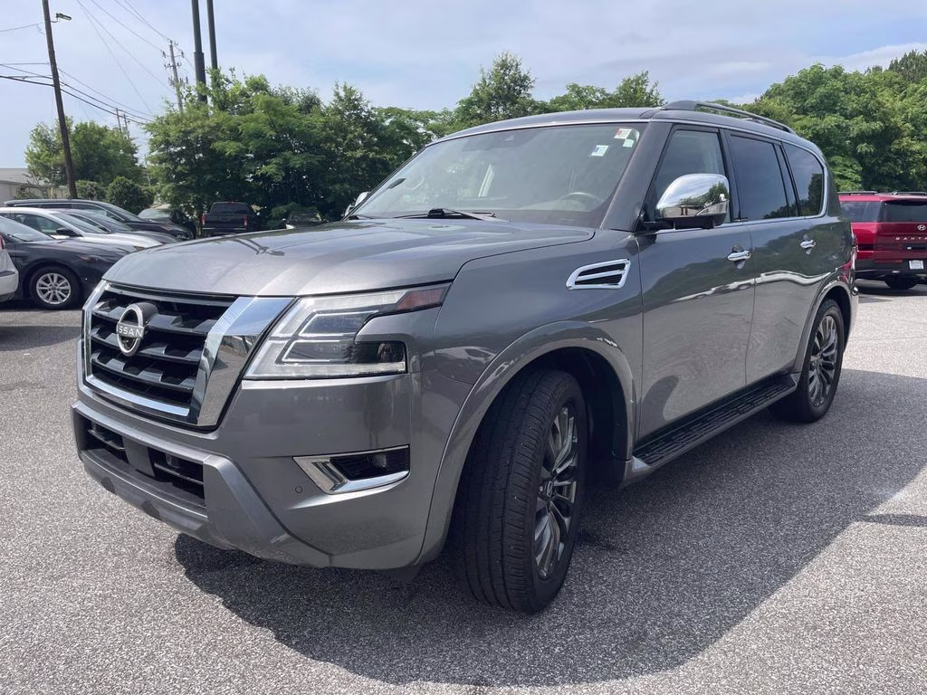 2023 Gun Metallic Nissan Armada Platinum 4X4 SUV