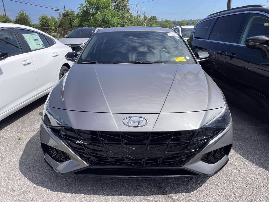 2023 Fluid Metal Hyundai Elantra N Line FWD Sedan