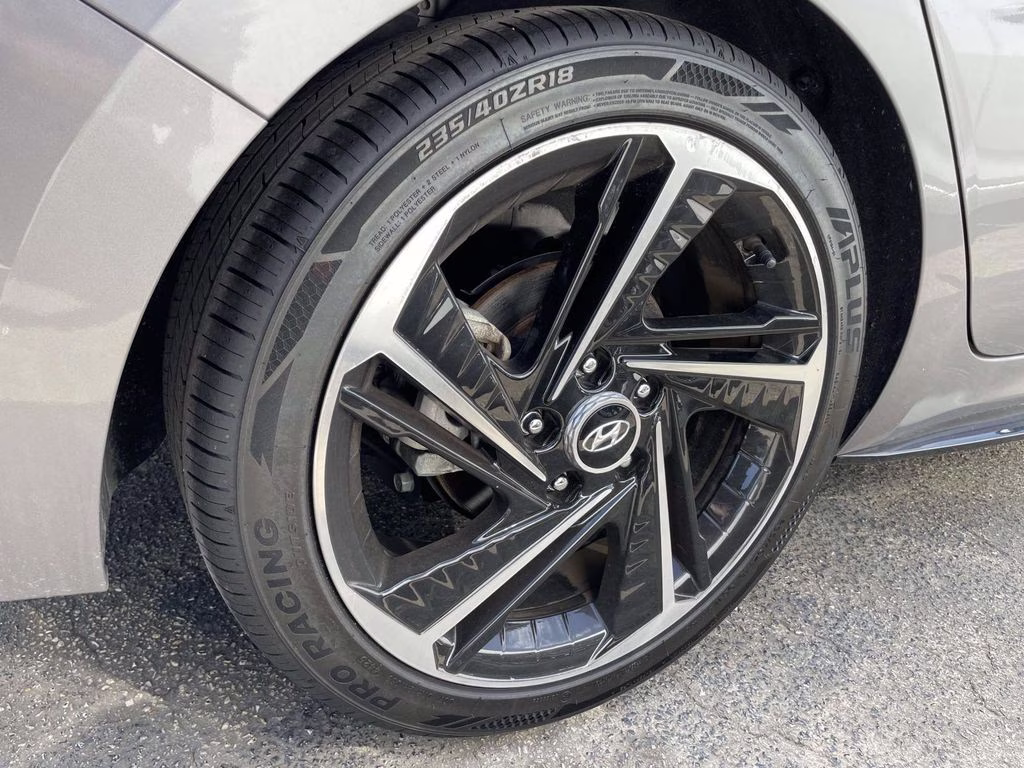 2023 Fluid Metal Hyundai Elantra N Line FWD Sedan