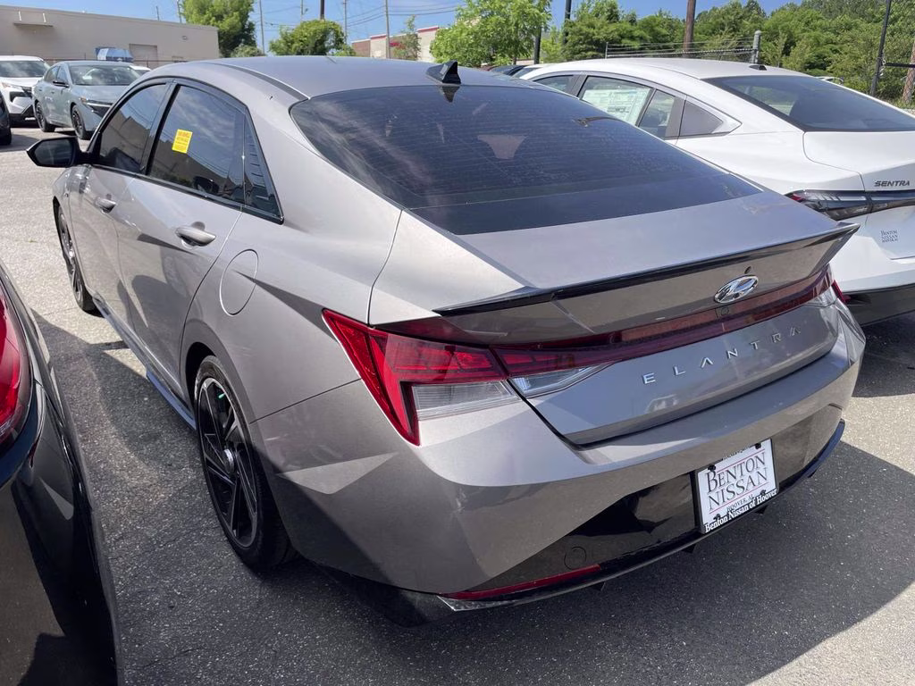 2023 Fluid Metal Hyundai Elantra N Line FWD Sedan