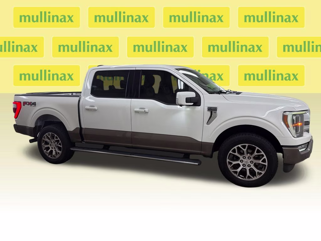 2021 Star White Metallic Tri-Coat Ford F-150 King Ranch 4X4 Truck