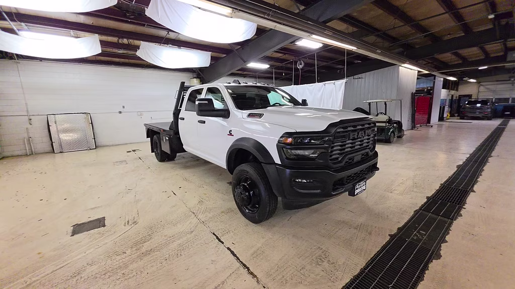 2026 Bright White Clearcoat Ram 5500HD Tradesman 4X4 Truck