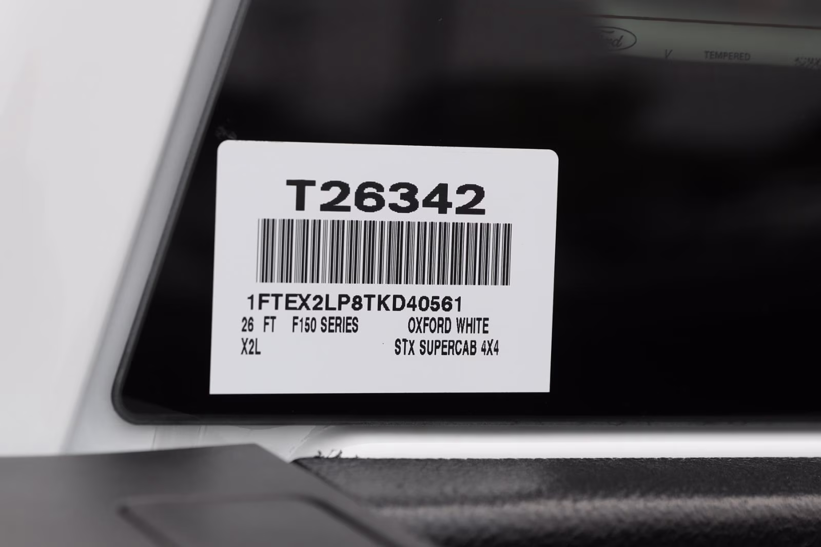 2026 Oxford White Ford F-150 STX 4X4 Truck