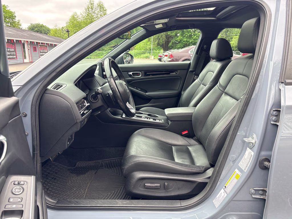 2022 Gray Honda Civic Sport Touring FWD Hatchback