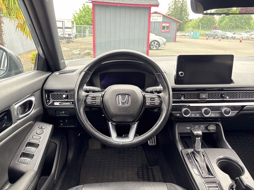 2022 Gray Honda Civic Sport Touring FWD Hatchback