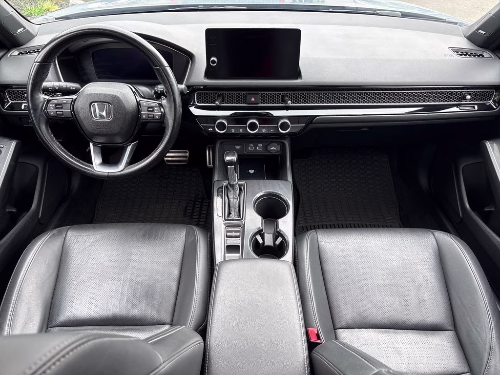 2022 Gray Honda Civic Sport Touring FWD Hatchback