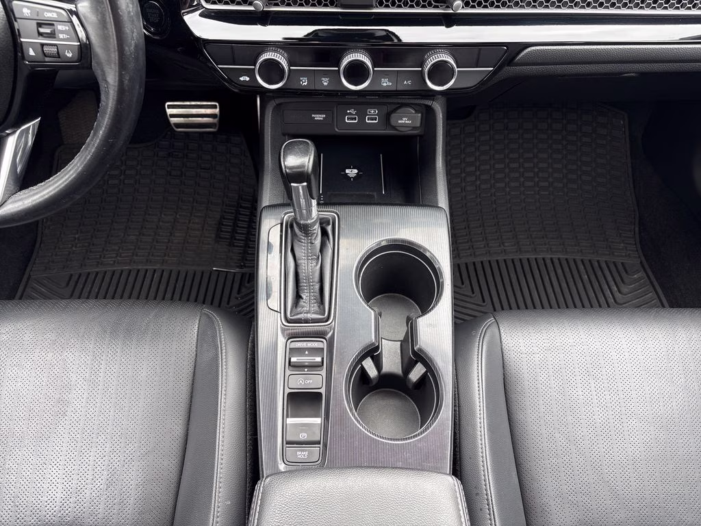2022 Gray Honda Civic Sport Touring FWD Hatchback
