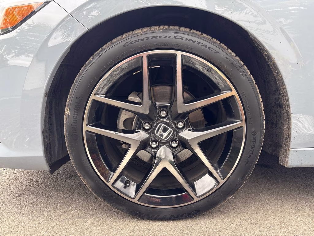 2022 Gray Honda Civic Sport Touring FWD Hatchback