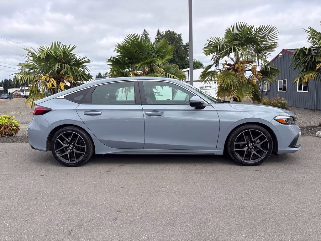 2022 Gray Honda Civic Sport Touring FWD Hatchback