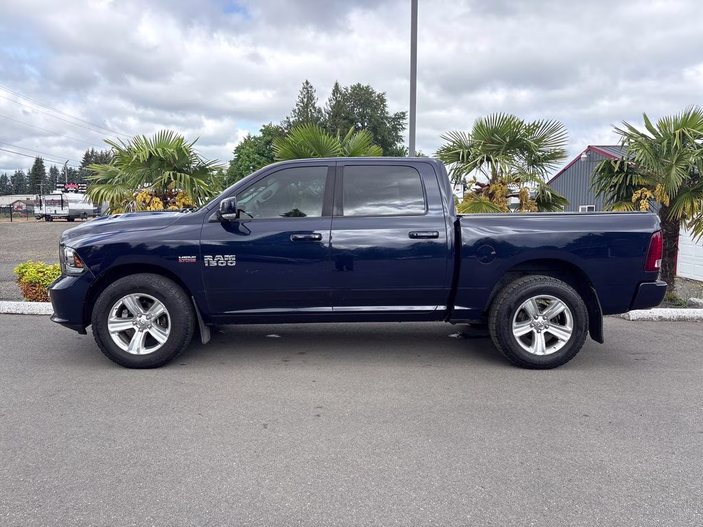 2016 True Blue Pearlcoat Ram 1500 Sport 4X4 Truck