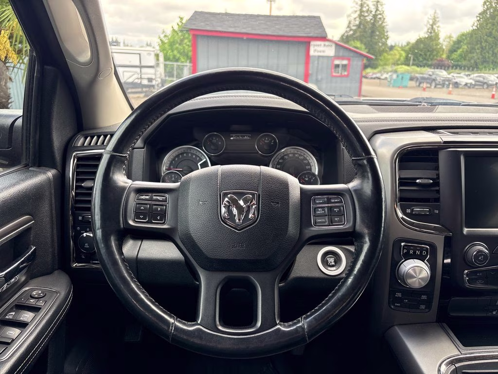 2016 True Blue Pearlcoat Ram 1500 Sport 4X4 Truck