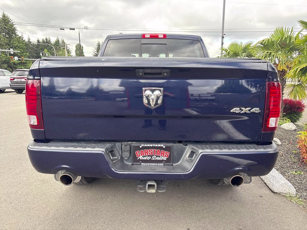 2016 True Blue Pearlcoat Ram 1500 Sport 4X4 Truck