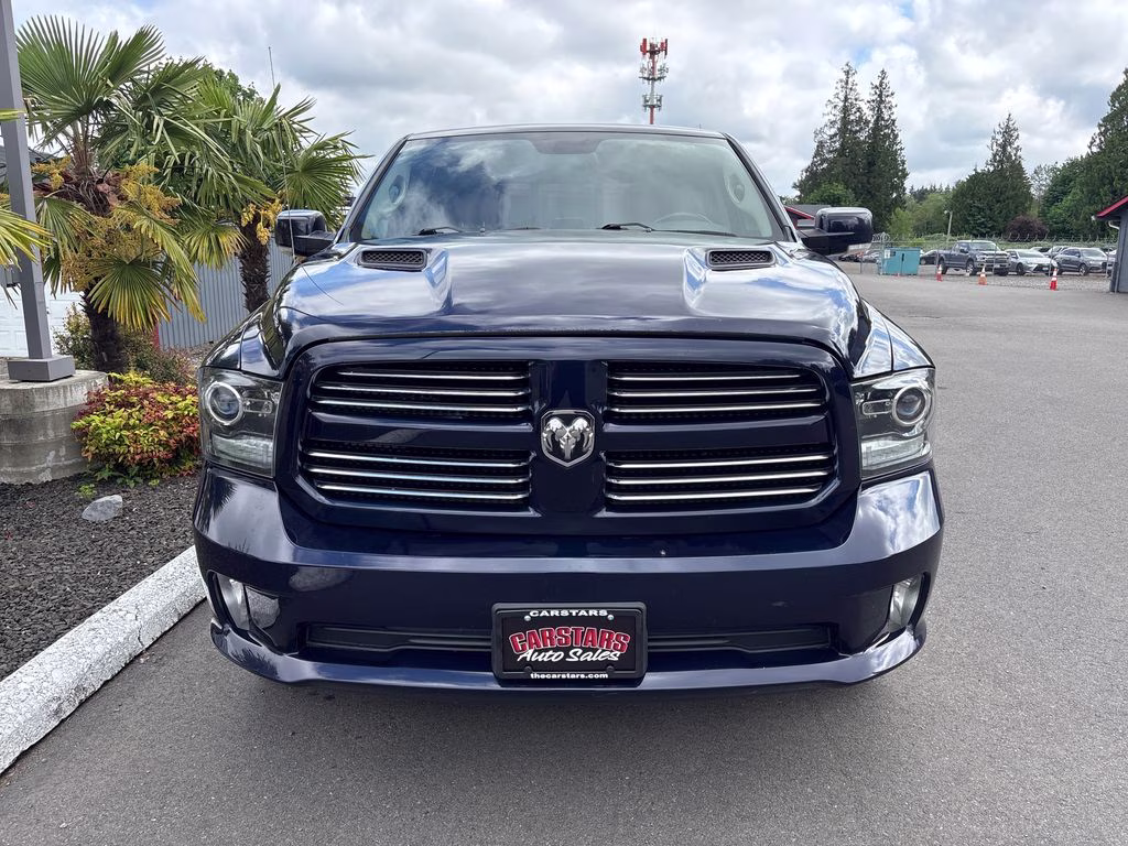 2016 True Blue Pearlcoat Ram 1500 Sport 4X4 Truck