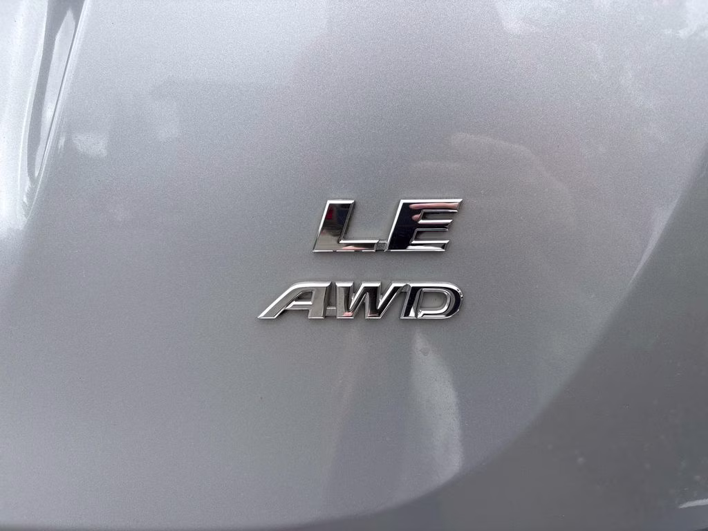 2017 Silver Sky Metallic Toyota RAV4 LE AWD SUV