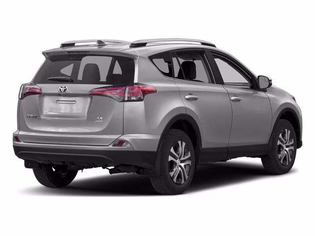 2017 Silver Sky Metallic Toyota RAV4 LE AWD SUV