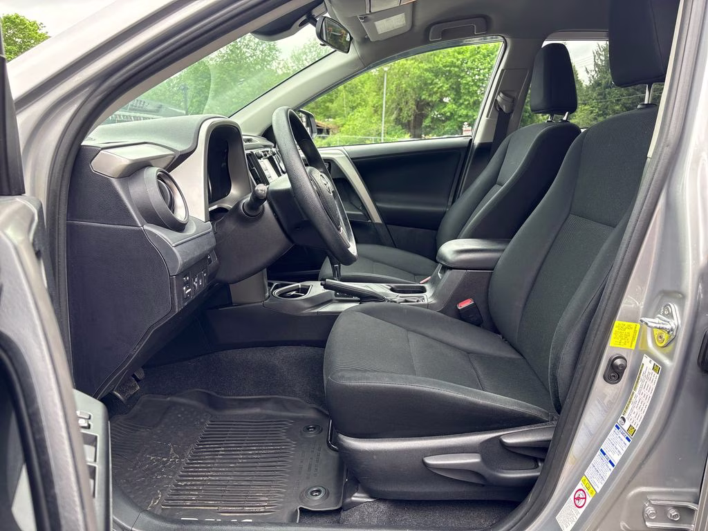 2017 Silver Sky Metallic Toyota RAV4 LE AWD SUV