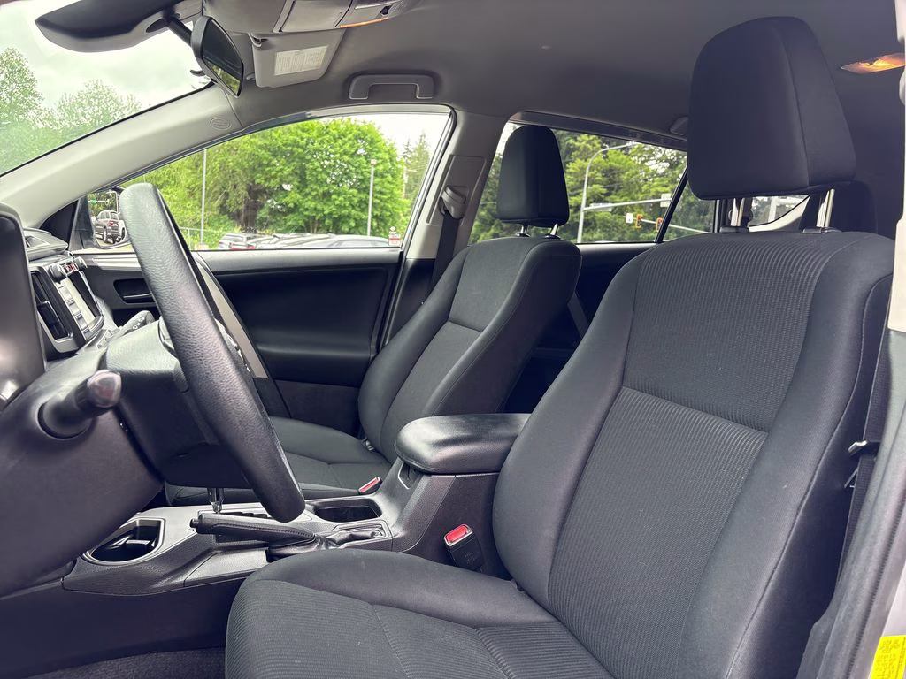 2017 Silver Sky Metallic Toyota RAV4 LE AWD SUV