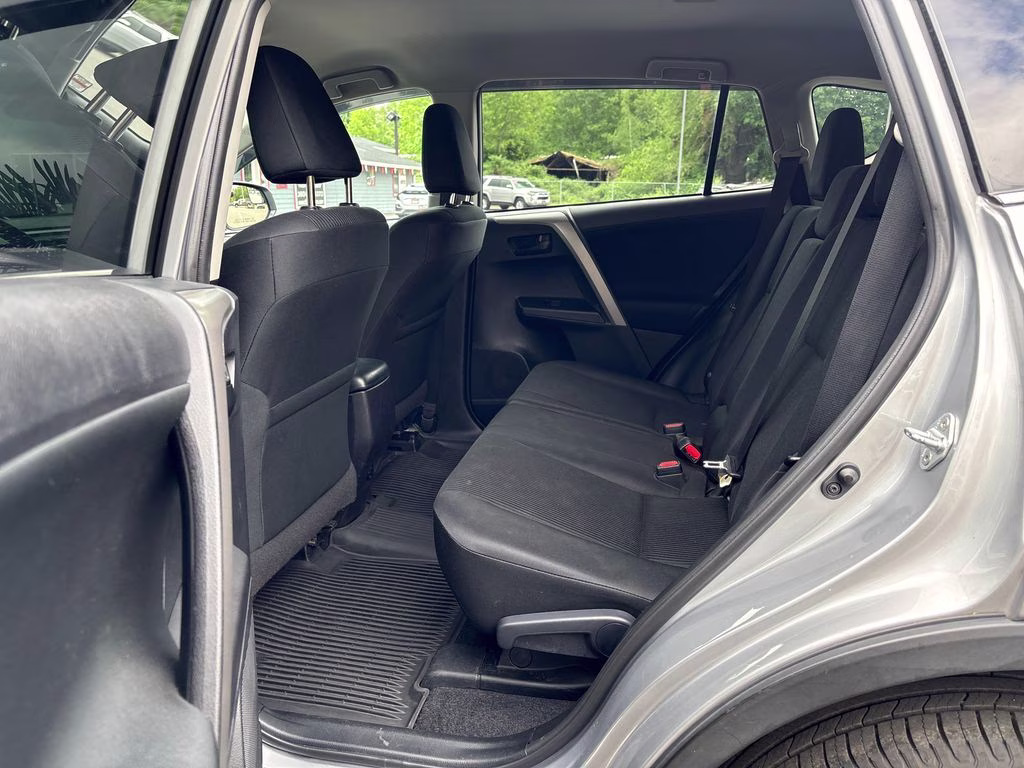 2017 Silver Sky Metallic Toyota RAV4 LE AWD SUV