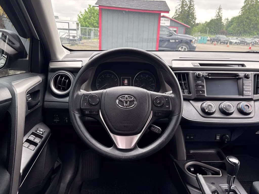 2017 Silver Sky Metallic Toyota RAV4 LE AWD SUV