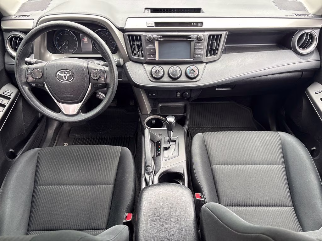 2017 Silver Sky Metallic Toyota RAV4 LE AWD SUV