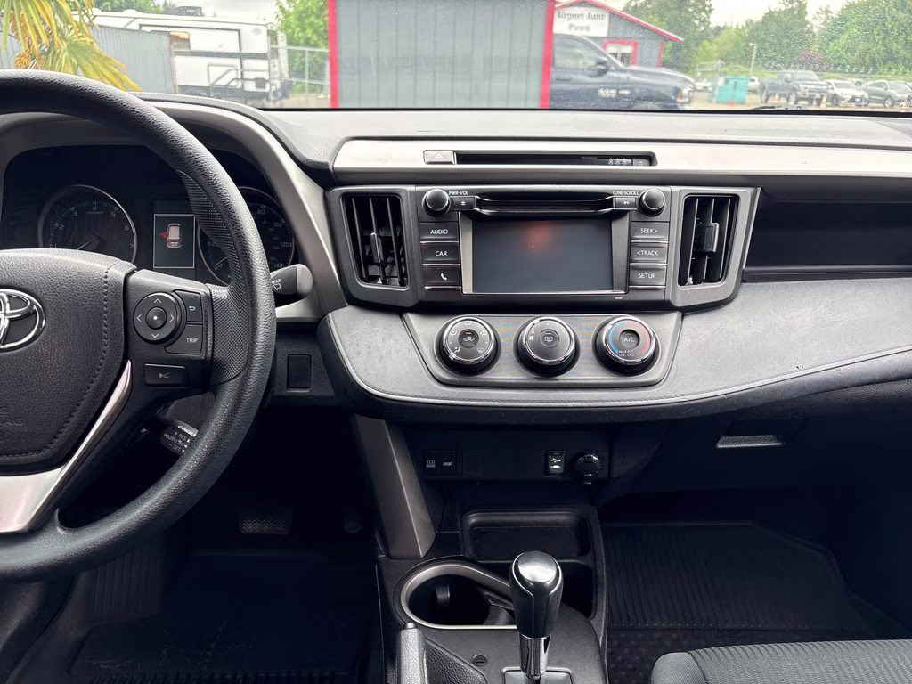 2017 Silver Sky Metallic Toyota RAV4 LE AWD SUV