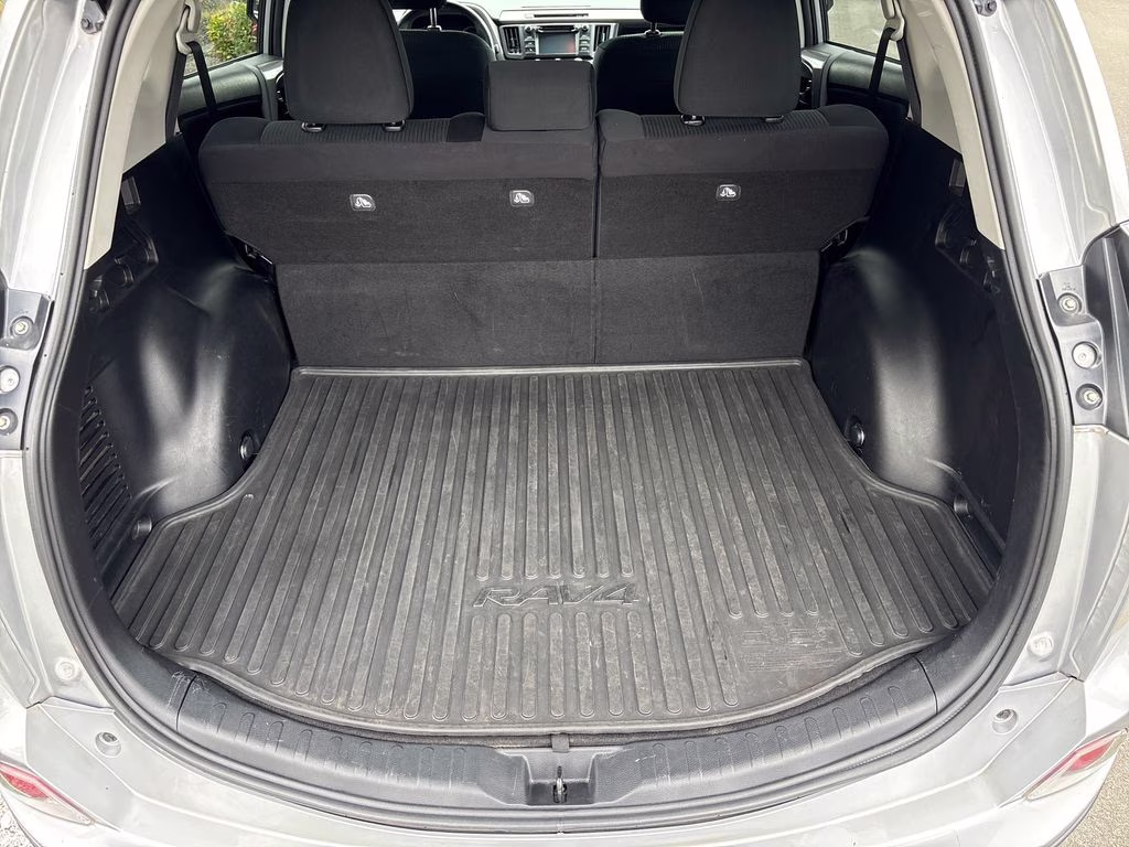 2017 Silver Sky Metallic Toyota RAV4 LE AWD SUV