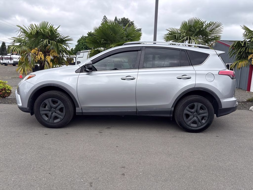 2017 Silver Sky Metallic Toyota RAV4 LE AWD SUV