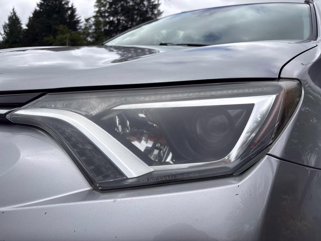 2017 Silver Sky Metallic Toyota RAV4 LE AWD SUV