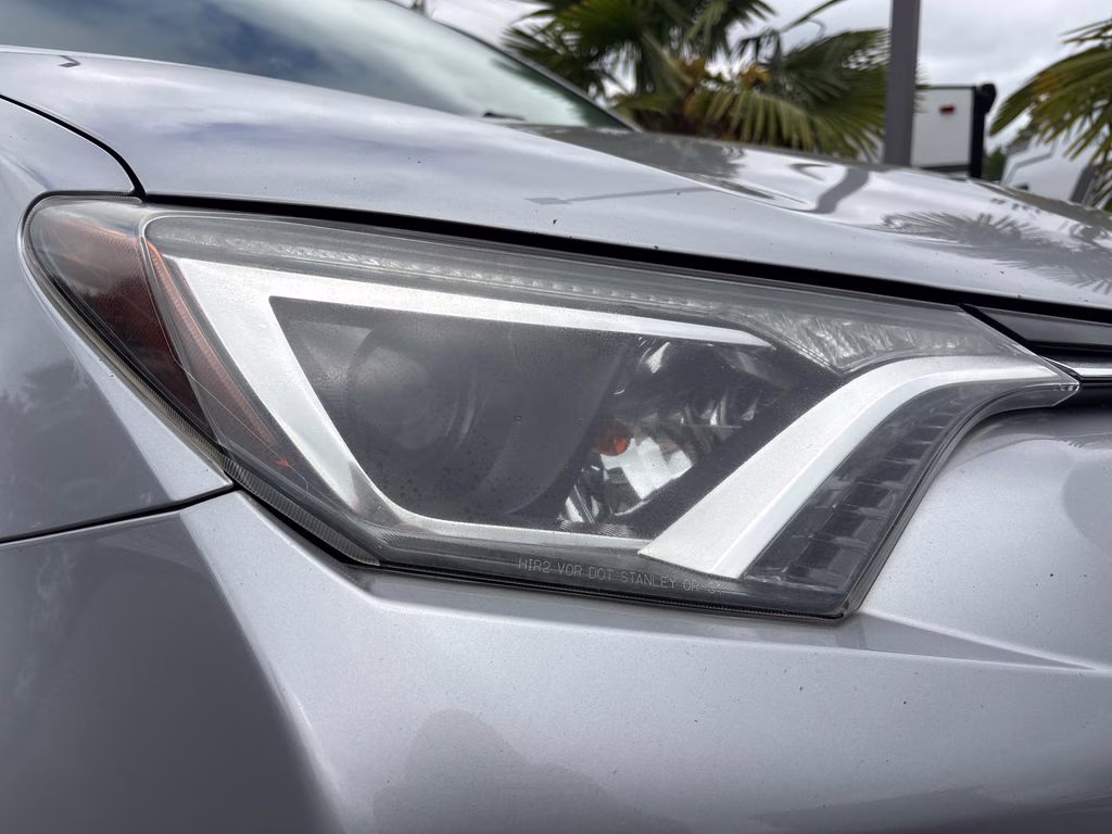 2017 Silver Sky Metallic Toyota RAV4 LE AWD SUV