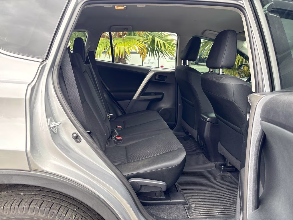 2017 Silver Sky Metallic Toyota RAV4 LE AWD SUV