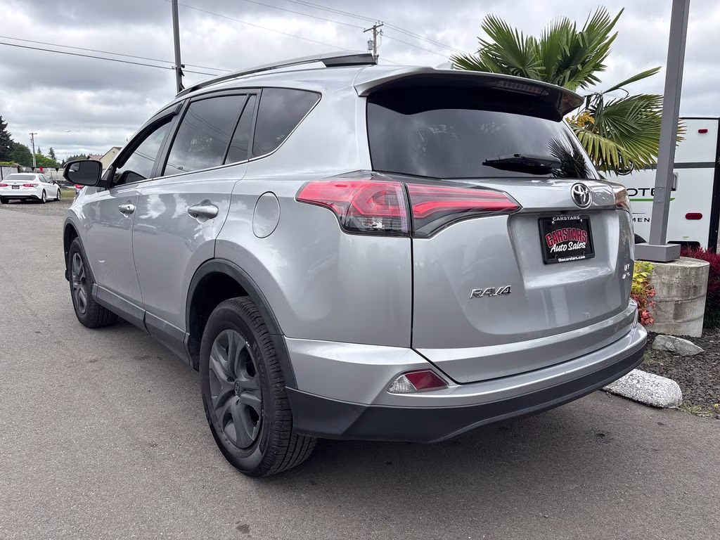 2017 Silver Sky Metallic Toyota RAV4 LE AWD SUV