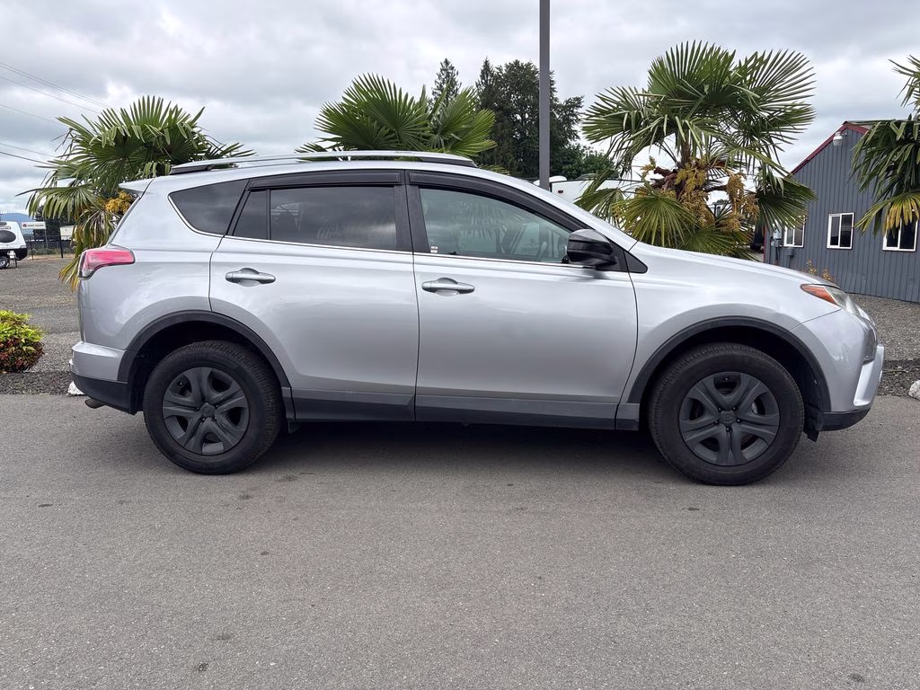 2017 Silver Sky Metallic Toyota RAV4 LE AWD SUV