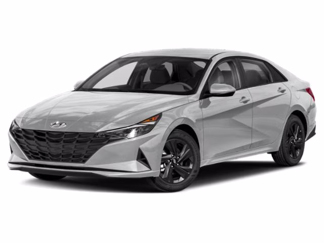 2022 Shimmering Silver Pearl Hyundai Elantra SEL FWD Sedan