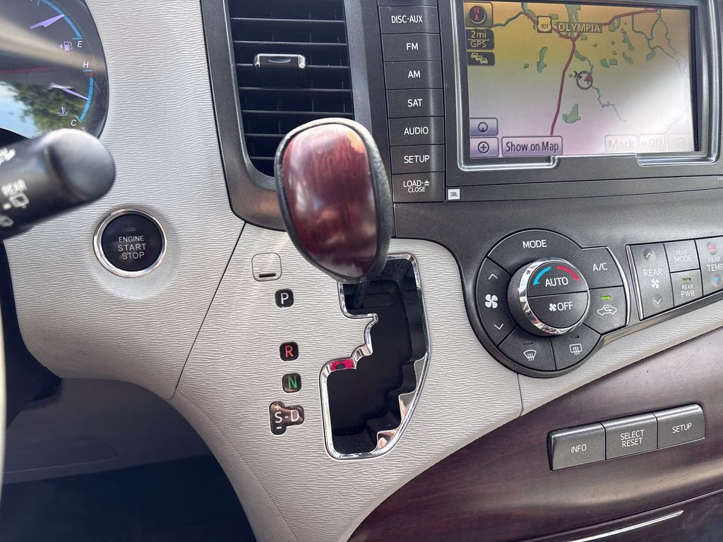 2011 Silver Sky Metallic Toyota Sienna Limited AWD Crossover