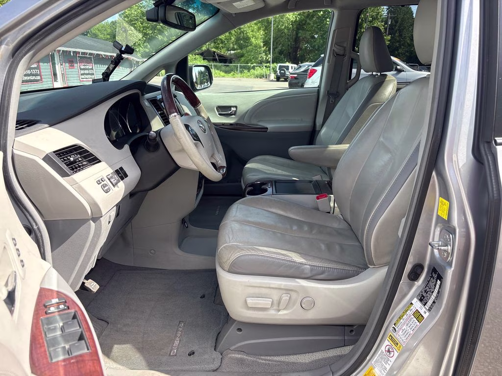 2011 Silver Sky Metallic Toyota Sienna Limited AWD Crossover