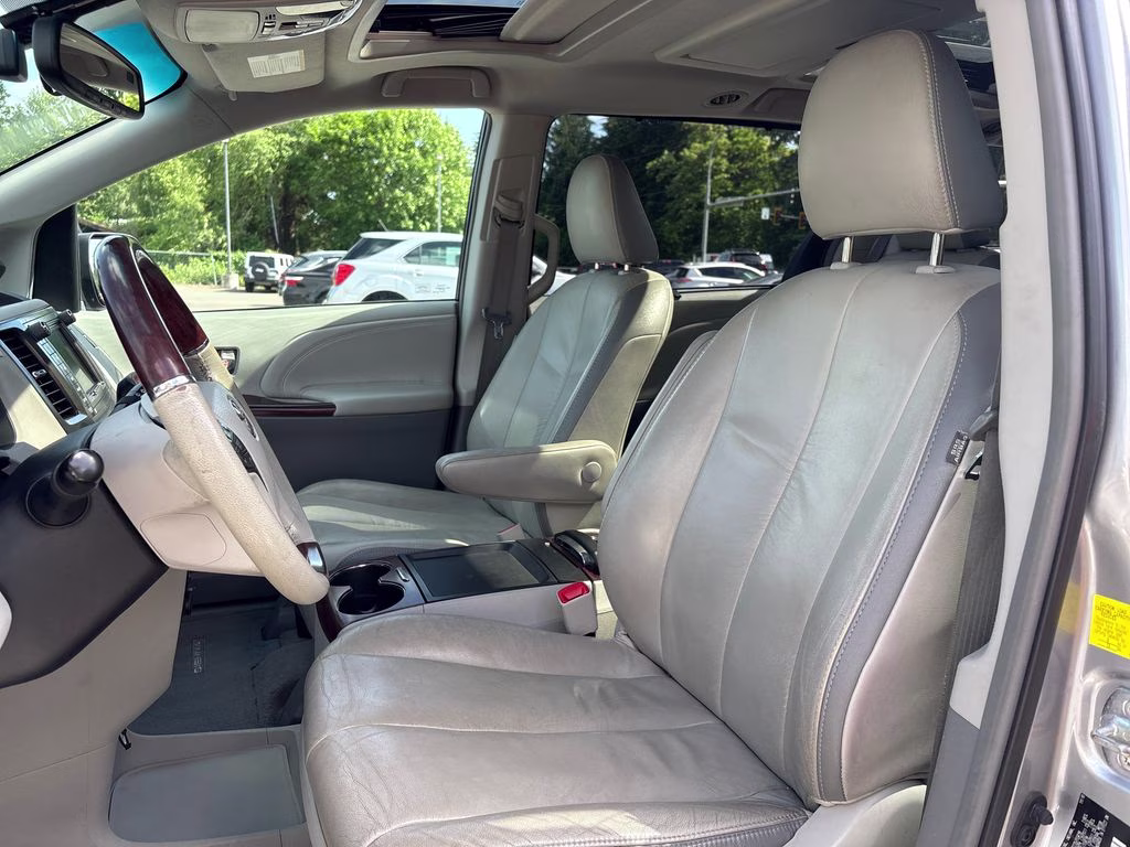 2011 Silver Sky Metallic Toyota Sienna Limited AWD Crossover